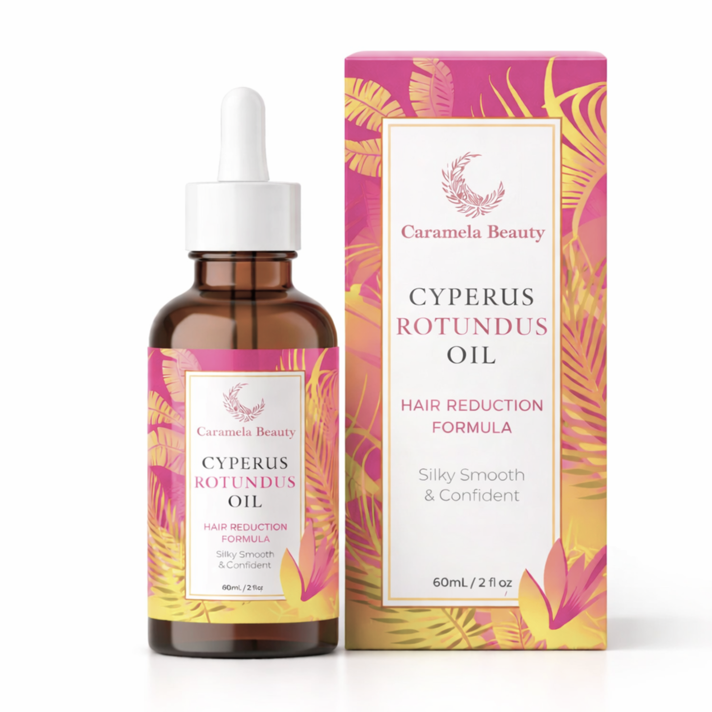 Caramela Beauty Oil™ – Reduce el crecimiento de vello en 14 días